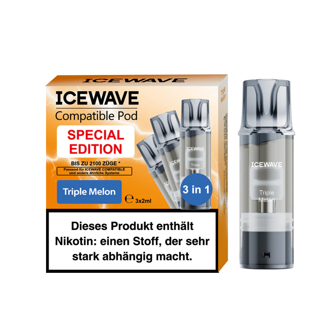 Icewave Pod - Triple Melon Icewave Pod - Triple Melon