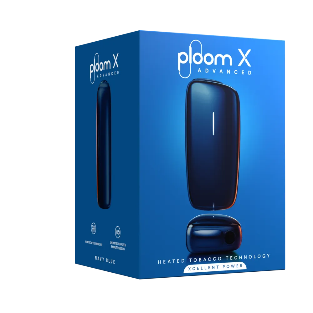 Ploom X Advanced Device Kit - Navy Blue Ploom X Advanced Device Kit - Navy Blue