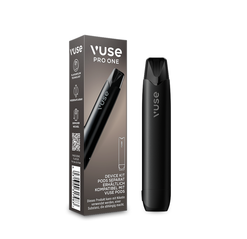 Vuse Go Pro One Pen - Black Vuse Go Pro One Pen - Black