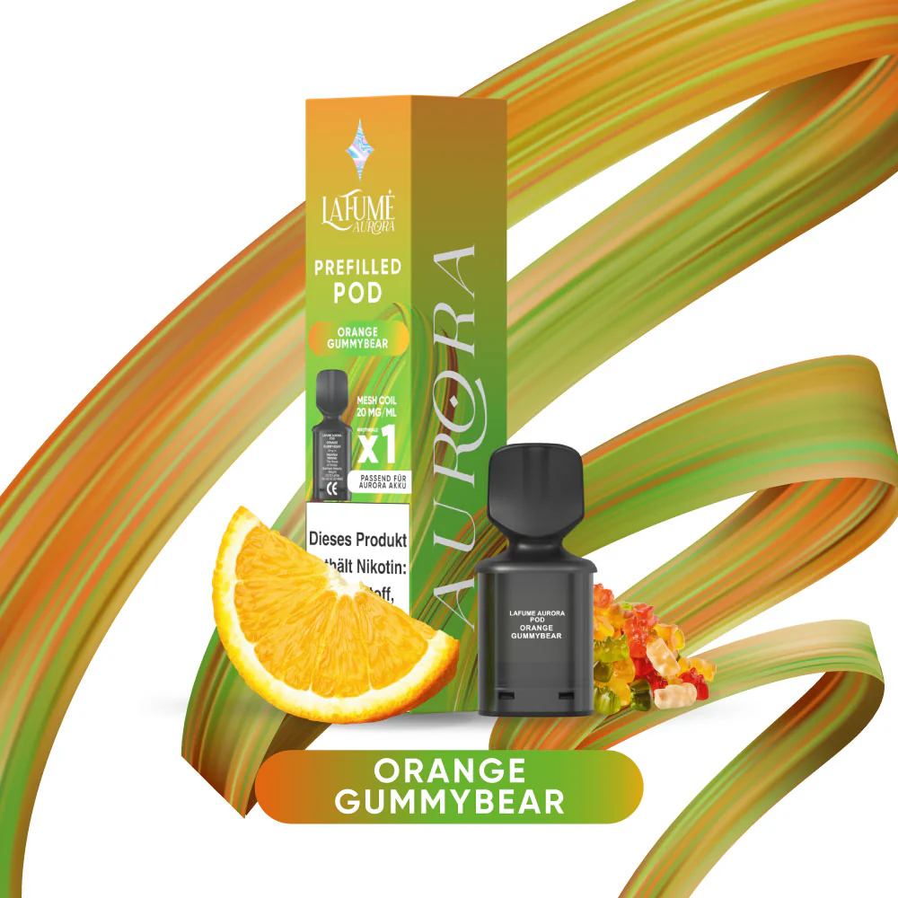 La Fume Aurora Pod - Orange Gummybear La Fume Aurora Pod - Orange Gummybear