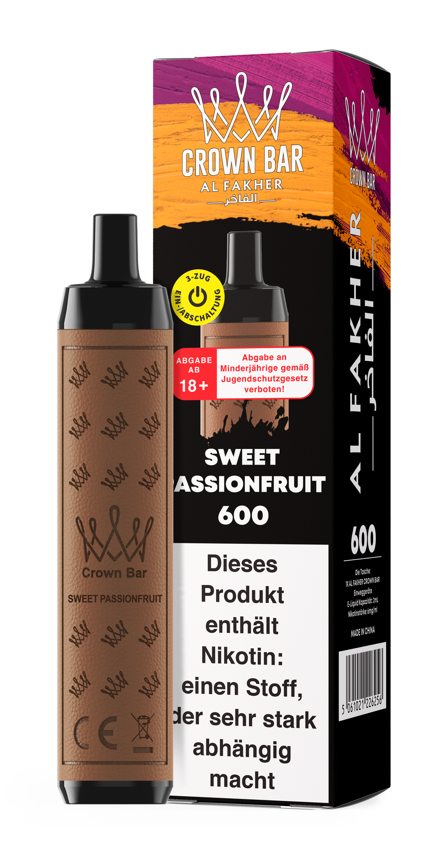 Al Fakher 600 - Sweet Passionfruit Al Fakher 600 - Sweet Passionfruit