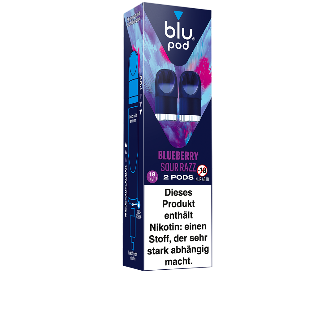 Blu Pod - Blueberry Sour Razz
