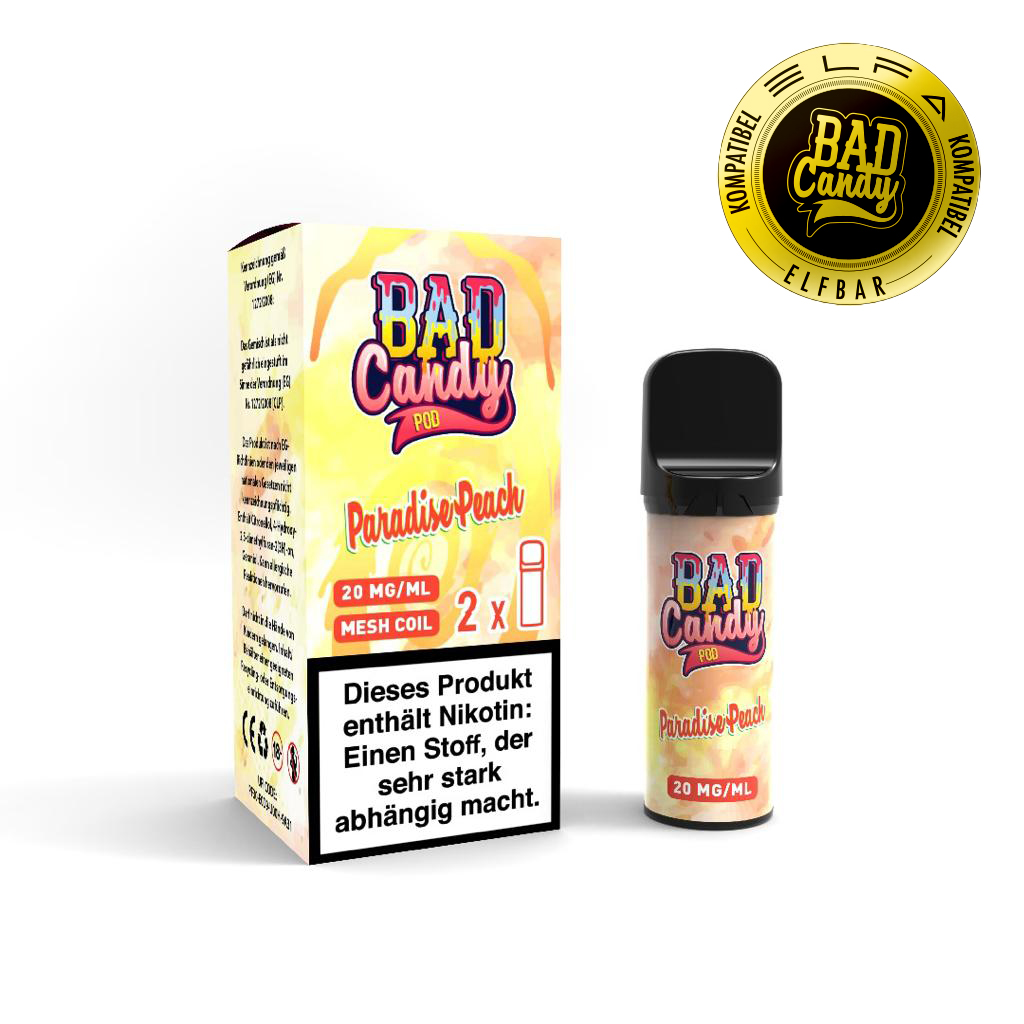 Bad Candy Pod2Go - Paradies Peach Bad Candy Pod2Go - Paradies Peach
