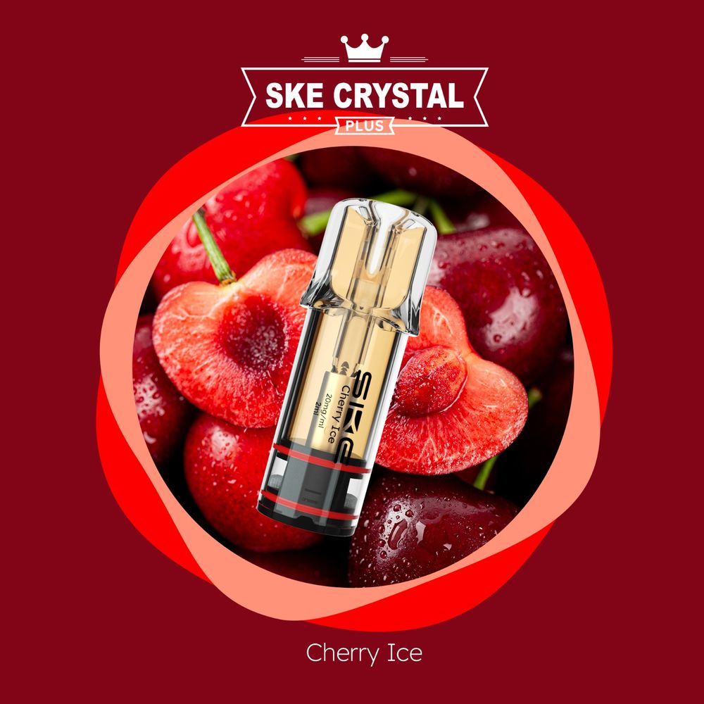 SKE Crystal PLUS - Cherry Ice SKE Crystal PLUS - Cherry Ice