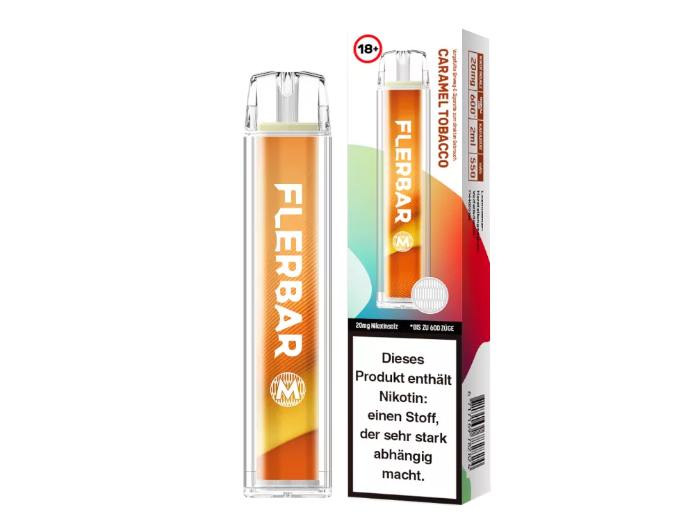 Flerbar M - Caramel Tobbaco Flerbar M - Caramel Tobbaco