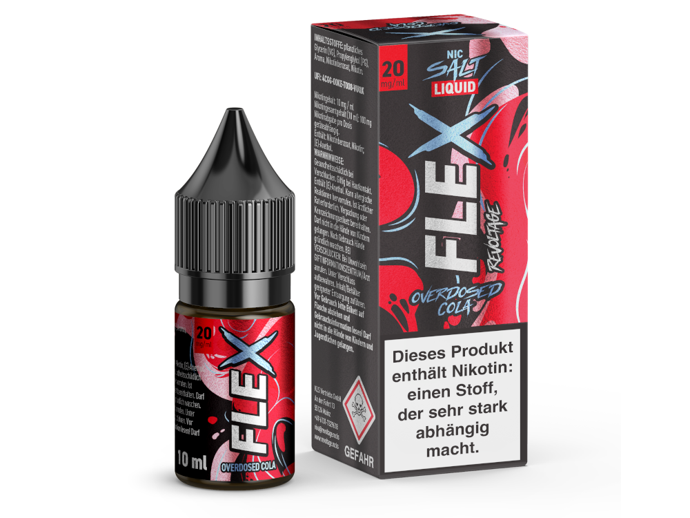 Revoltage Flex Liquid - Cola - Nikotinsalz Liquid - Vapelit.de Revoltage Flex Liquid - Cola - Nikotinsalz Liquid - Vapelit.de