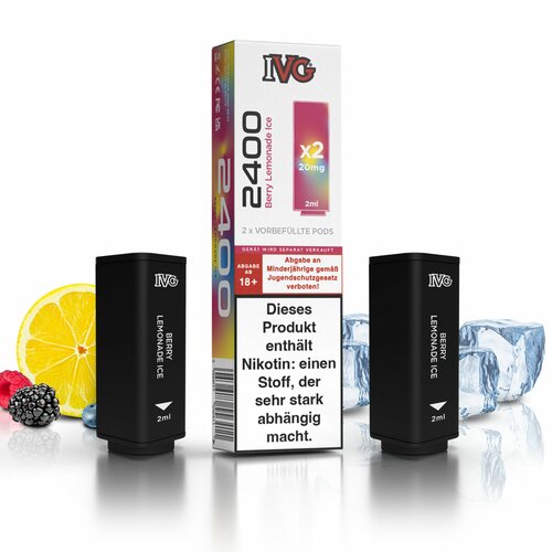 IVG 2400 - 4 Pod System - Berry Lemonade