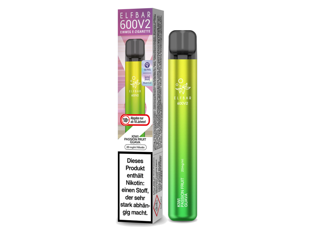 Elfbar V2 - Kiwi Passion Fruit Guava Elfbar V2 - Kiwi Passion Fruit Guava