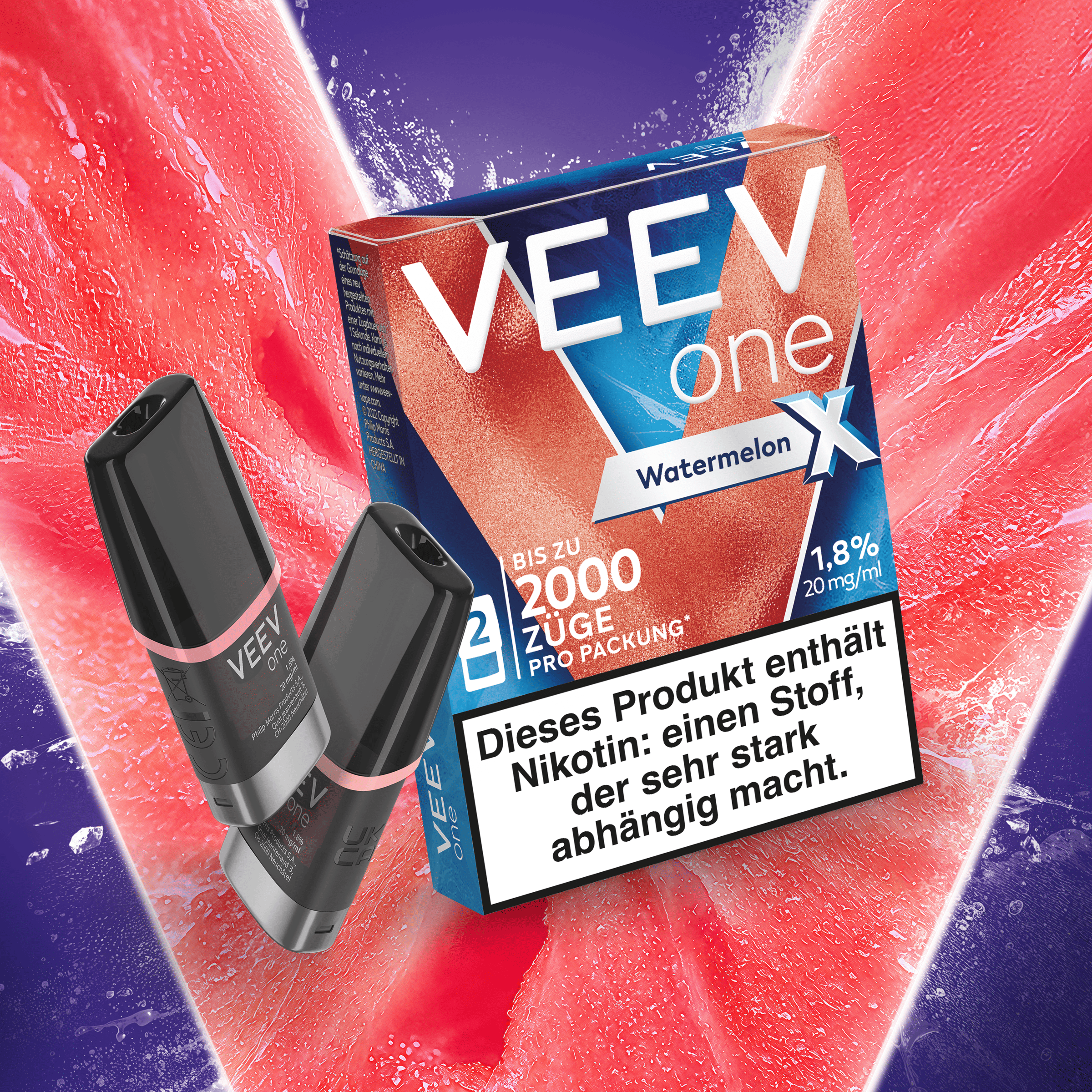 Veev One Pods - Watermelon X