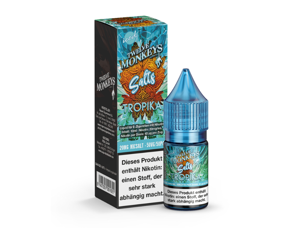 Twelve Monkeys Iced Liquid - Tropika Twelve Monkeys Iced Liquid - Tropika