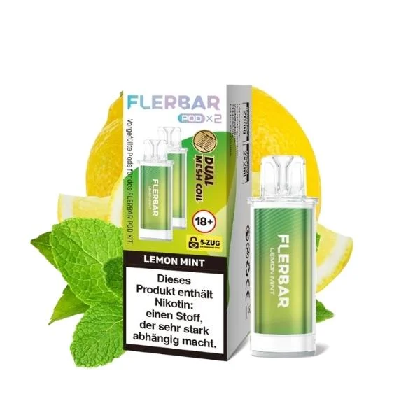 Flerbar POD (2stk) - Lemon Mint