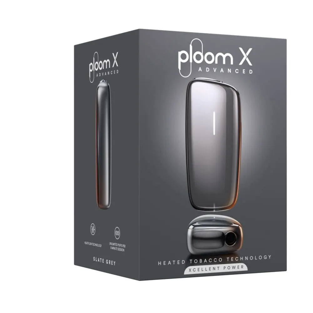 Ploom X Advanced Device Kit - Slate Grey Ploom X Advanced Device Kit - Slate Grey