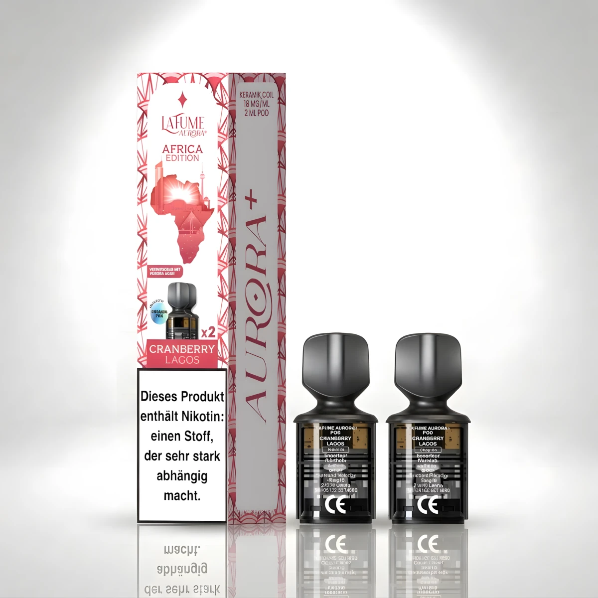 La Fume Aurora Pod - Cranberry Lagos 2er Pack