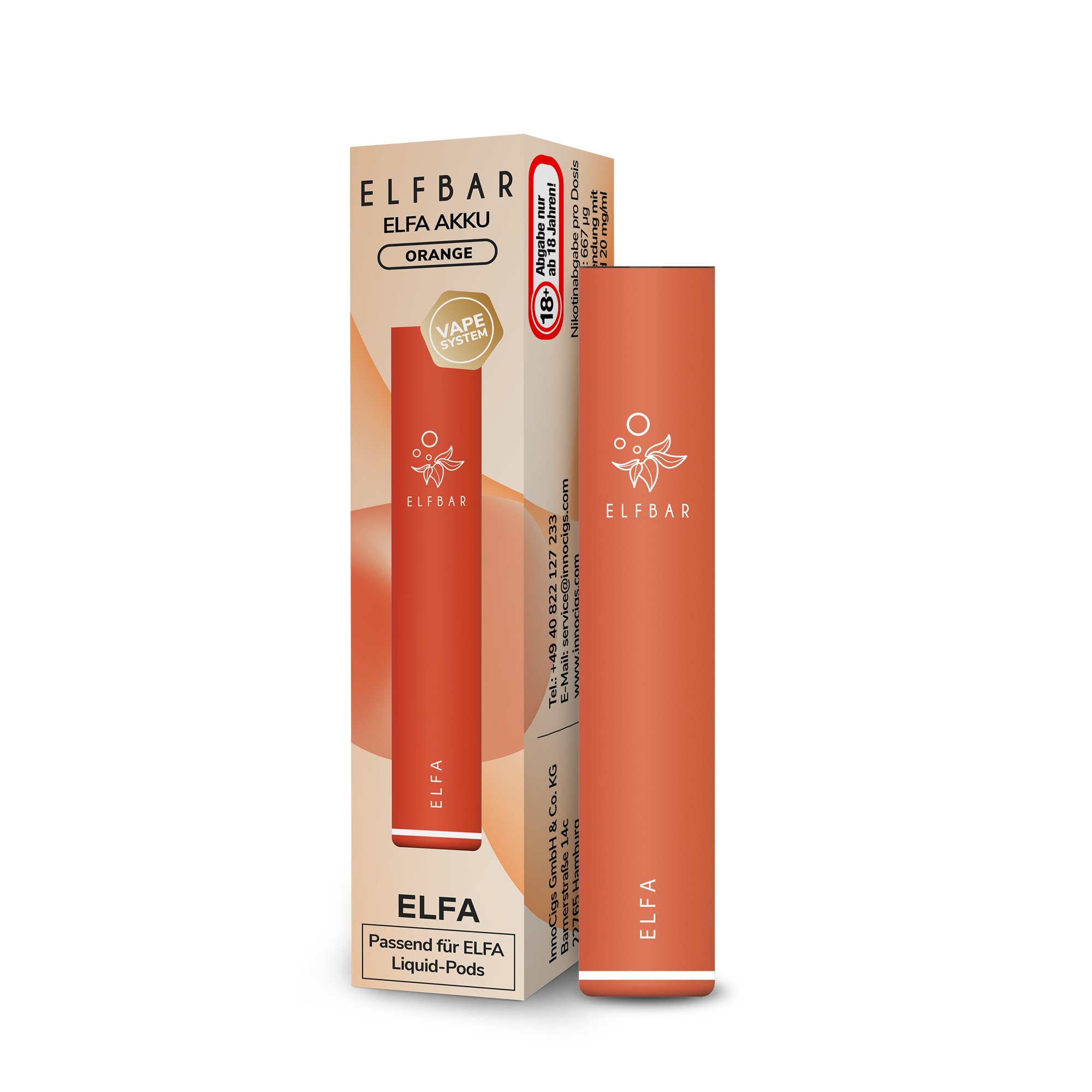 Elfa Akku - Orange Elfa Akku - Orange
