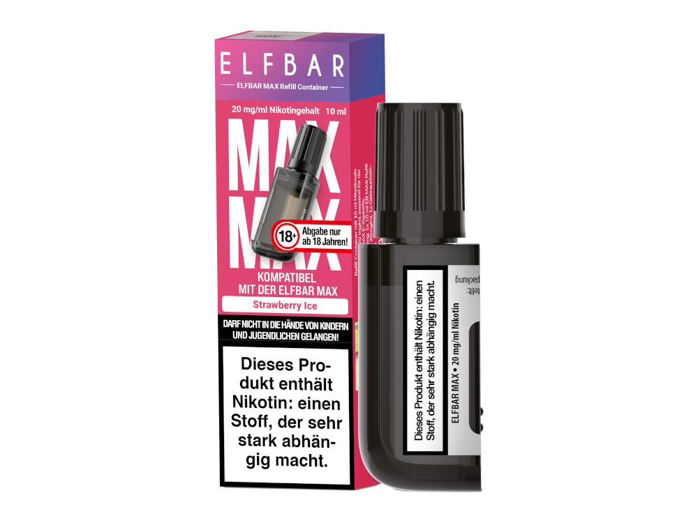 Elfbar MAX 6000 Pods - Strawberry Ice