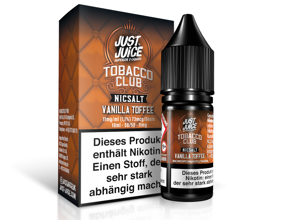 Just Juice - Tobacco Vanilla Toffee Just Juice - Tobacco Vanilla Toffee