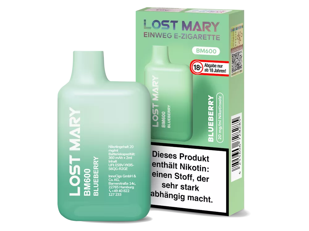 Elfbar Lost Mary - Blueberry Elfbar Lost Mary - Blueberry
