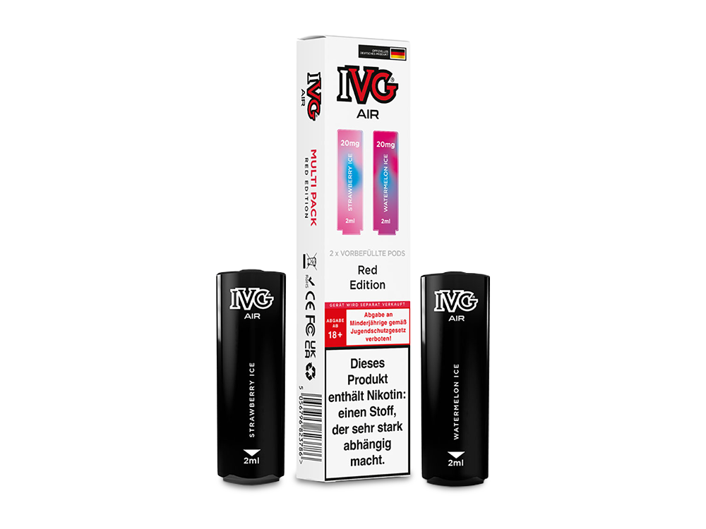 IVG Air (Multi-Flavour) - Red Edition IVG Air (Multi-Flavour) - Red Edition