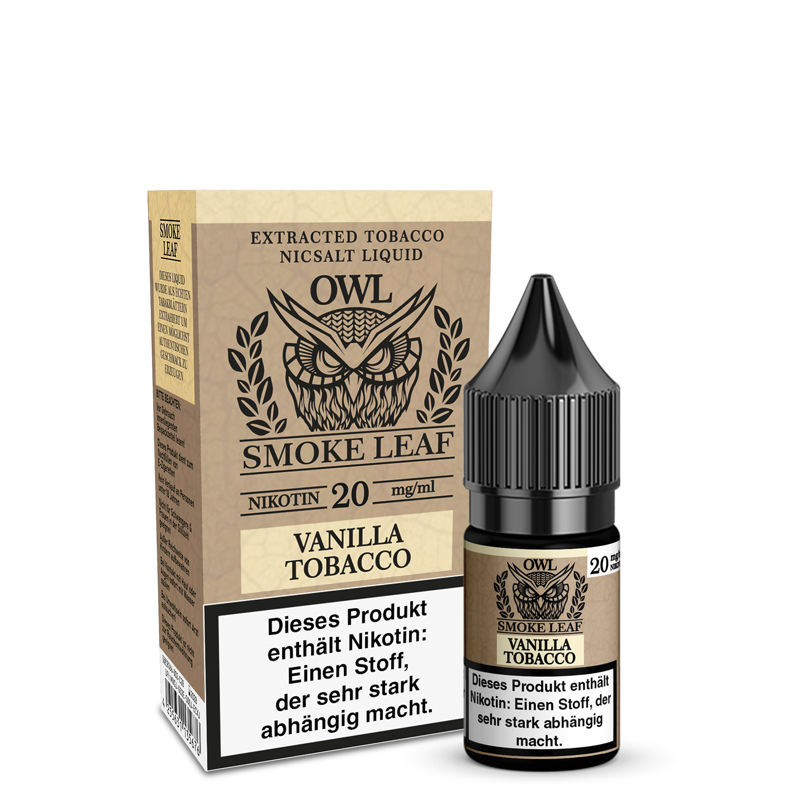 Owl Smoke Leaf Liquid - Vanilla Tobacco