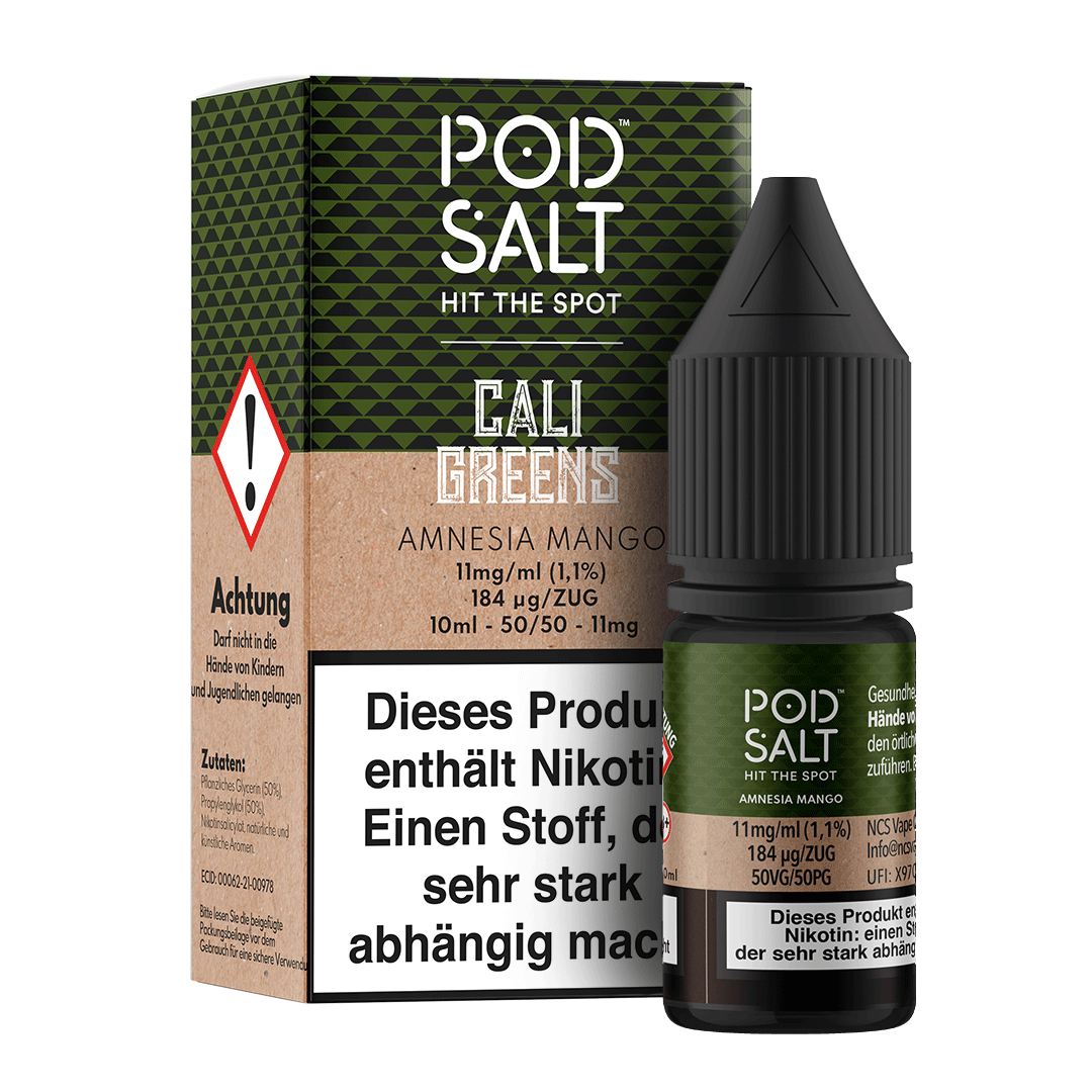 Pod Salt Fusion - Amnesia Mango