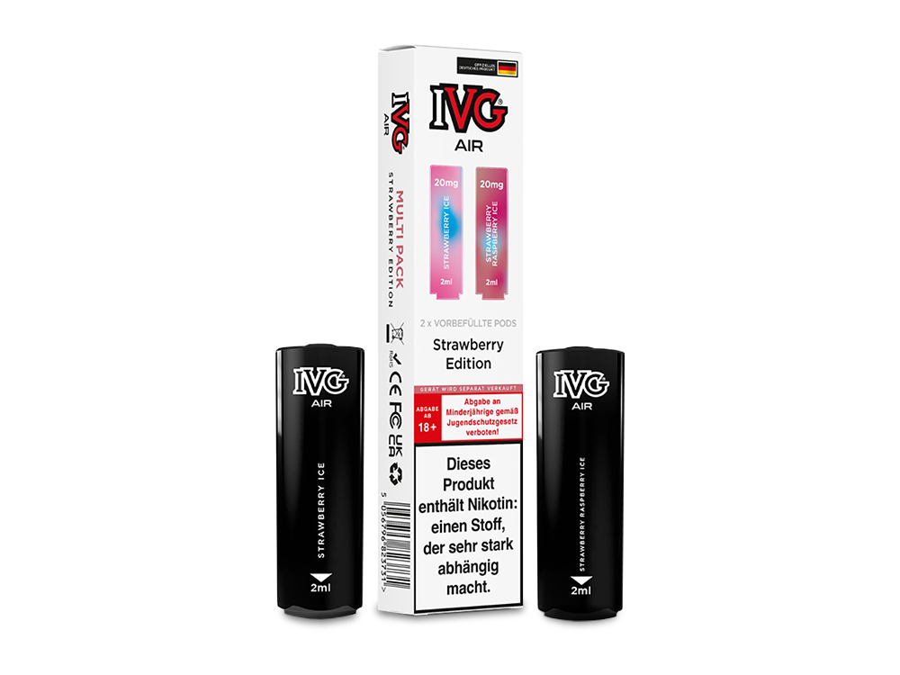 IVG Air (Multi-Flavour) - Strawberry Edition IVG Air (Multi-Flavour) - Strawberry Edition