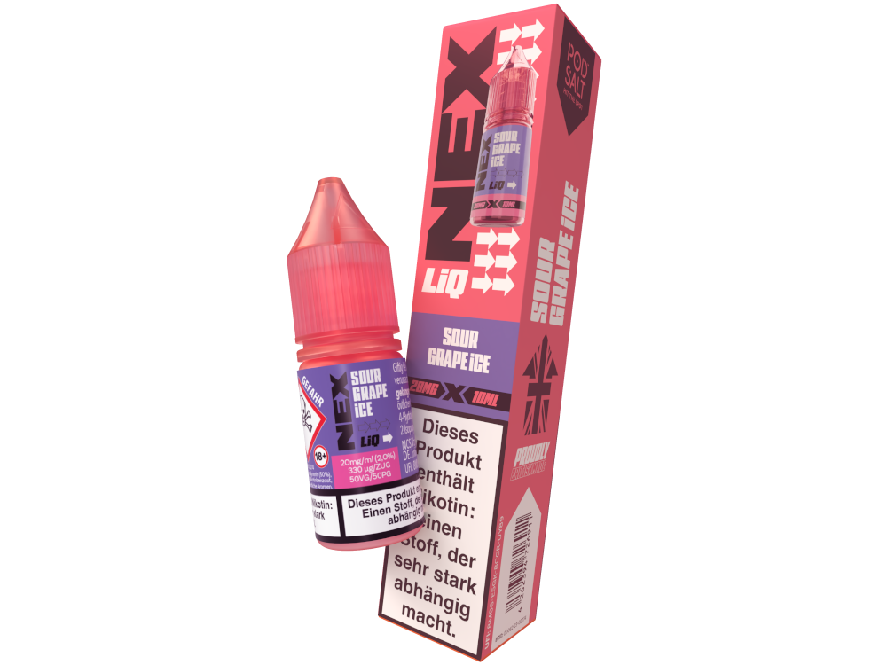 Pod Salt - Nexliq - Sour Grape Ice Pod Salt - Nexliq - Sour Grape Ice