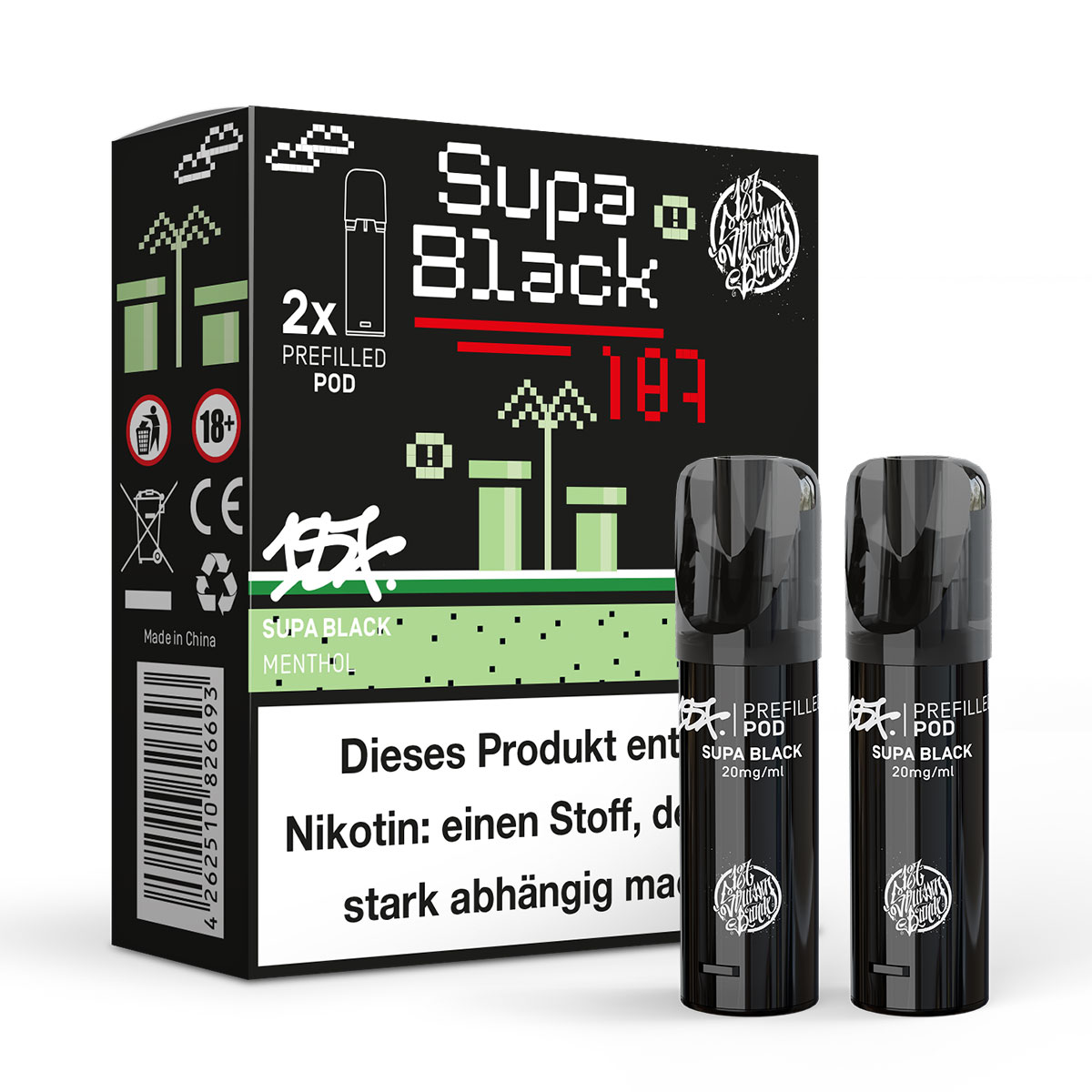 187 Strassenbande Doppelpods - Supa Black
