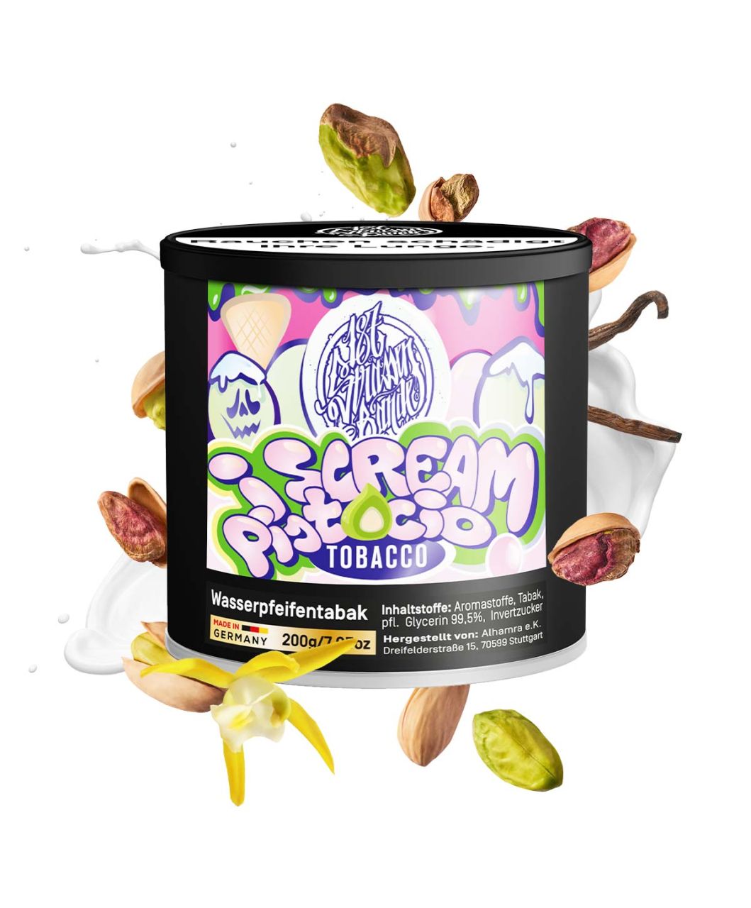 187 Shisha Tabak (200g) - I Scream Pistacio 187 Shisha Tabak (200g) - I Scream Pistacio