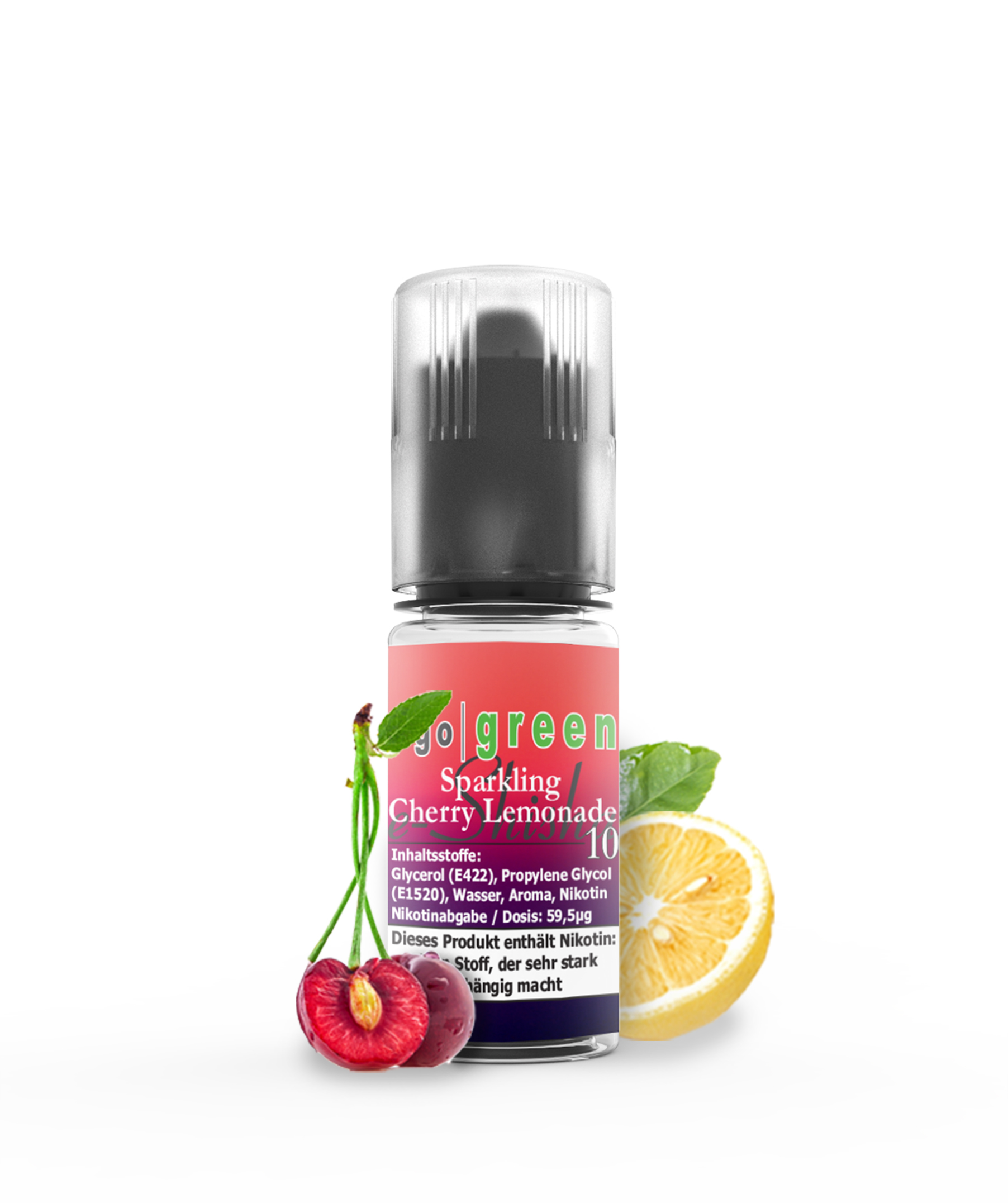 Ego Green - Sparkling Cherry Lemonade  Ego Green - Sparkling Cherry Lemonade