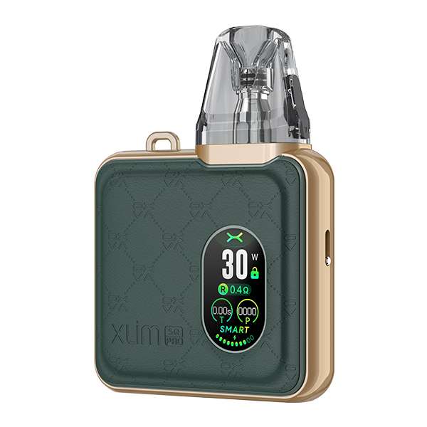 OXVA Xlim SQ Pro Kit - Green Leather