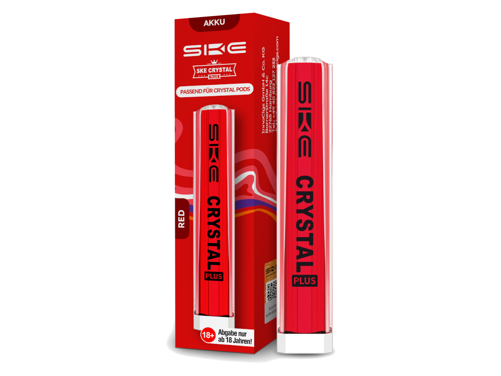 SKE CRYSTAL PLUS Pod Kit - Red SKE CRYSTAL PLUS Pod Kit - Red