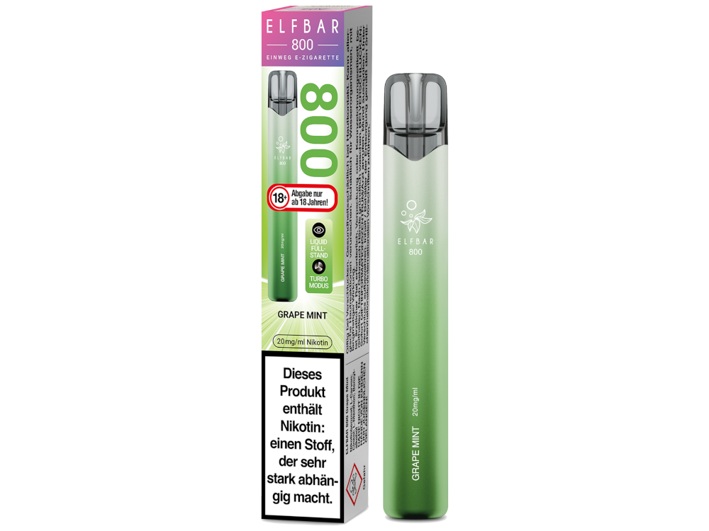 ElfBar 800 - Grape Mint ElfBar 800 - Grape Mint