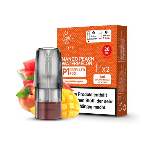 Elf Bar Mate500 - Mango Peach Watermelon Elf Bar Mate500 - Mango Peach Watermelon