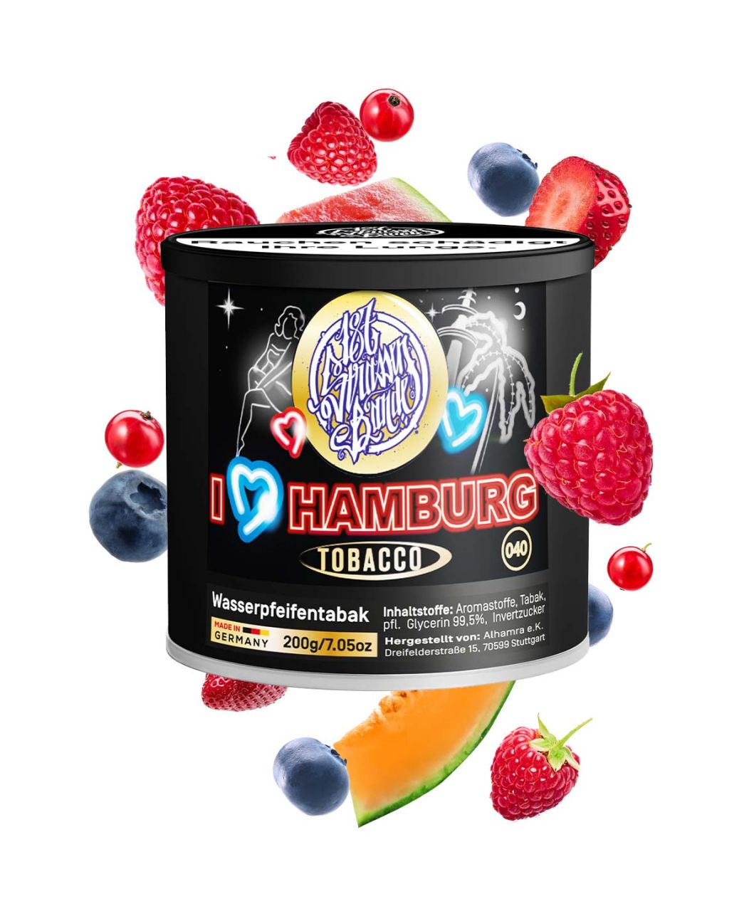 187 Shisha Tabak (200g) - I Love Hamburg 187 Shisha Tabak (200g) - I Love Hamburg
