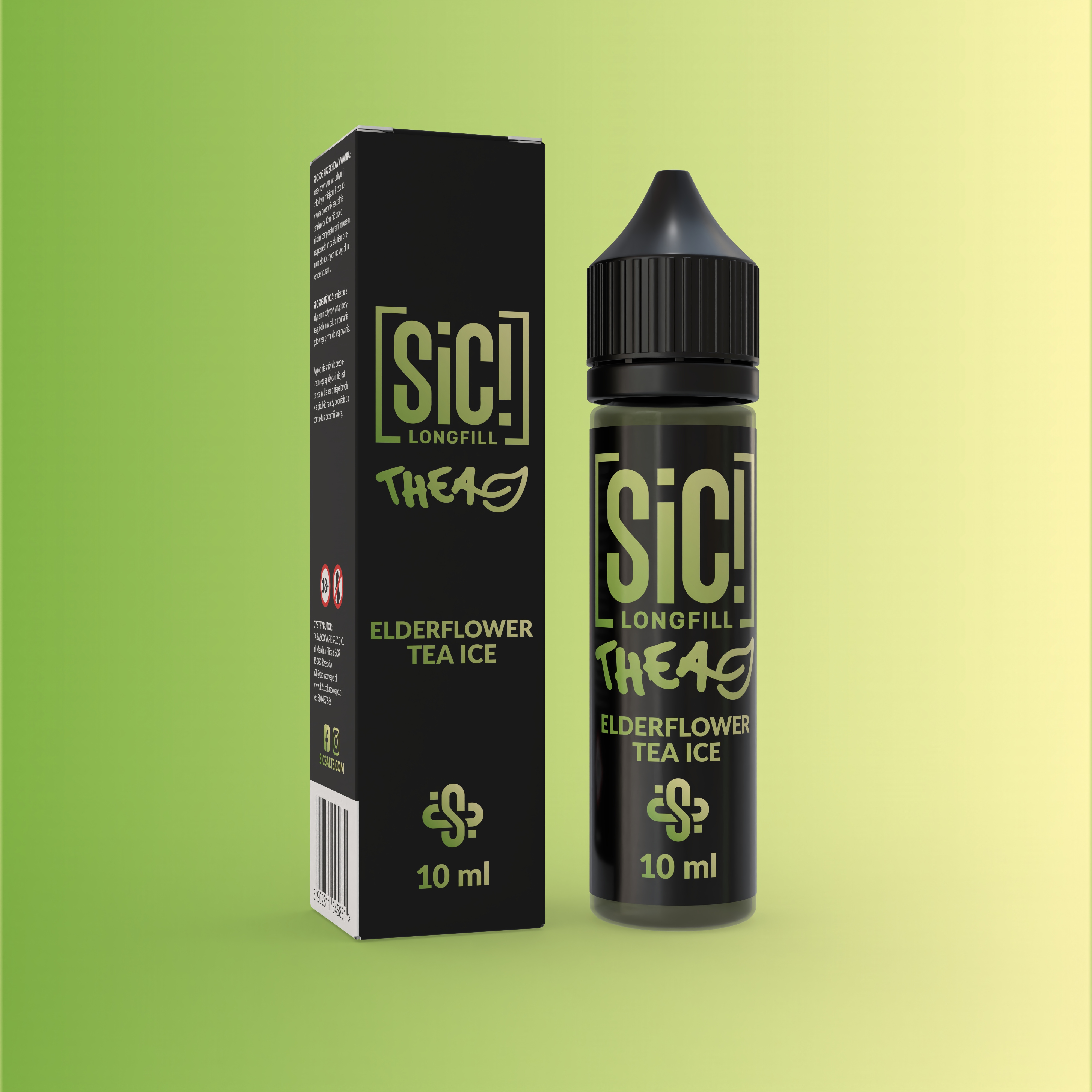 SIC! Salts Longfill - Elderflower Tea Ice