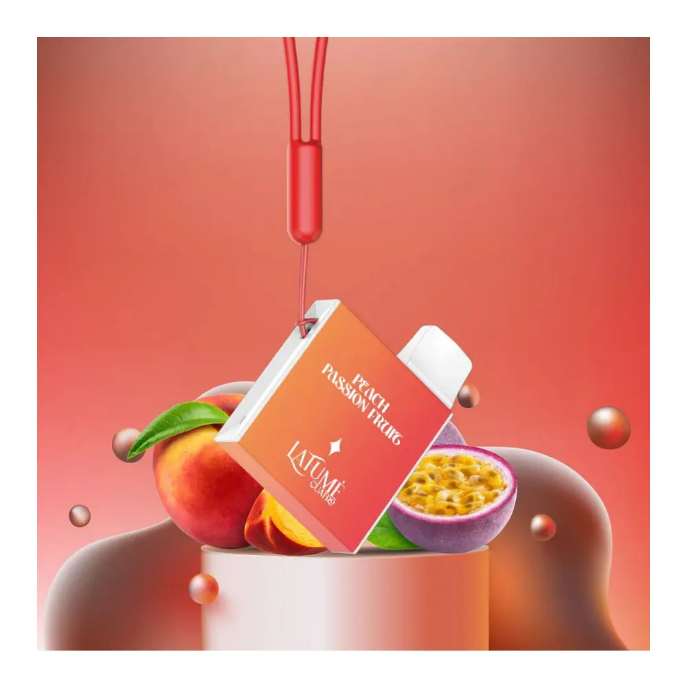 La Fume Cuatro - Peach Passion Fruit La Fume Cuatro - Peach Passion Fruit