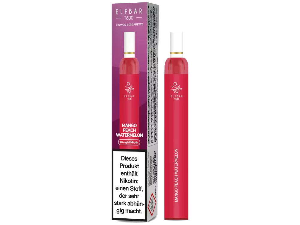 Elfbar T600 - Mango Peach Watermelon Elfbar T600 - Mango Peach Watermelon