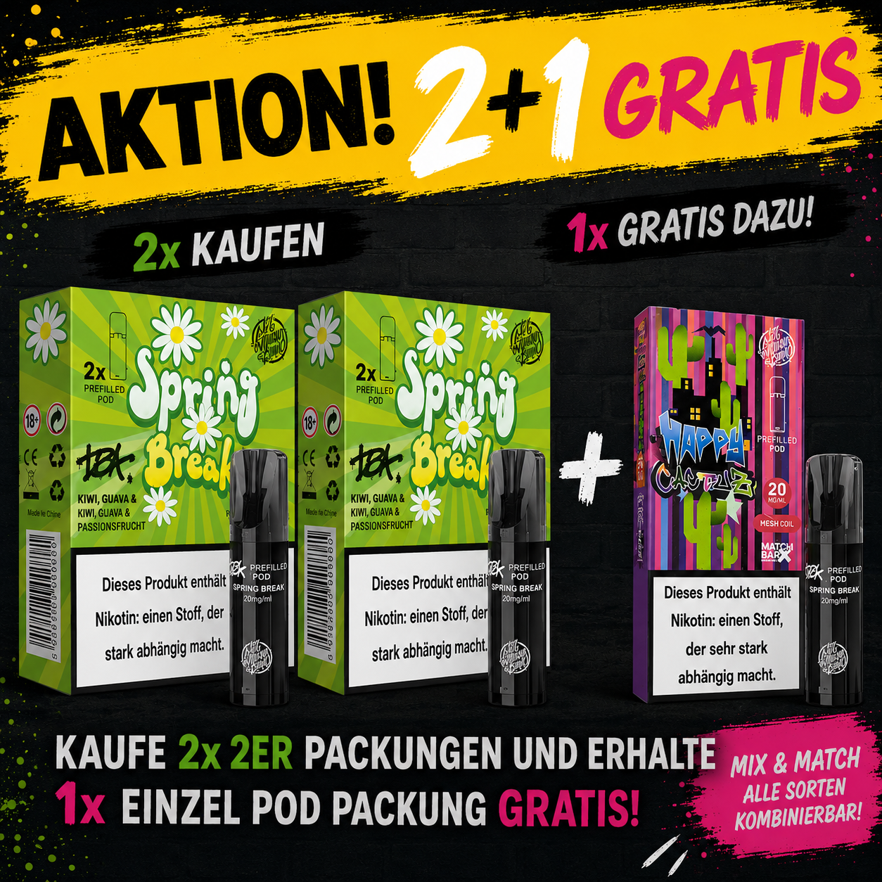 187 Strassenbande Doppelpods Kauf 2x (2er Pod) erhalte 1x (1er Pod) dazu
